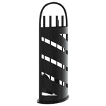 5-Delige Haardset 23X15X66 Cm Staal