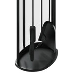 5-Delige Haardset 23X15X66 Cm Staal