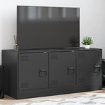 Tv-Meubel 99X39X44 Cm Staal