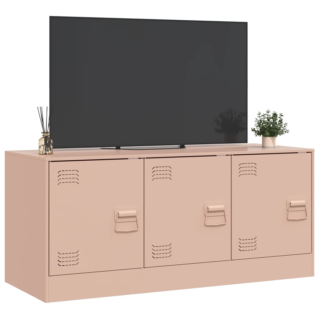 Tv-Meubel 99X39X44 Cm Staal