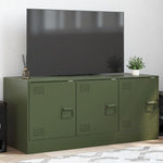 Tv-Meubel 99X39X44 Cm Staal