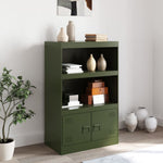 Dressoir 67X39X107 Cm Staal