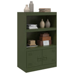 Dressoir 67X39X107 Cm Staal