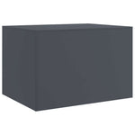 Salontafel 67X50X44 Cm Staal Kleurig