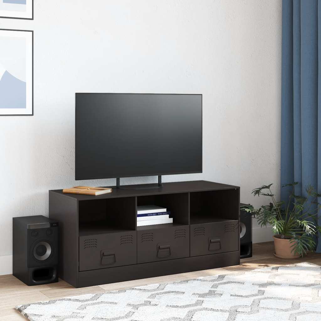 Tv-Meubel 99X39X44 Cm Staal