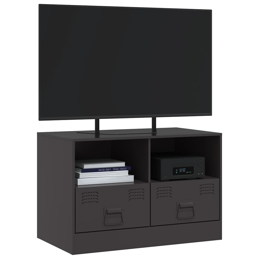 Tv-Meubel 67X39X44 Cm Staal
