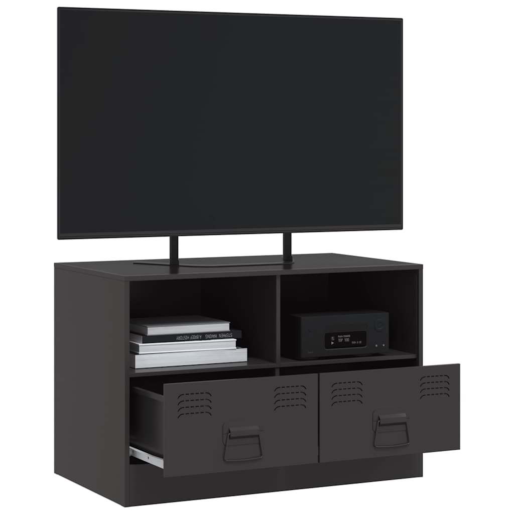 Tv-Meubel 67X39X44 Cm Staal