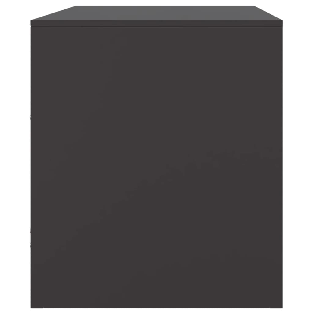 Tv-Meubel 67X39X44 Cm Staal