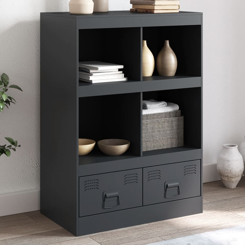 Hoge Kast 67X39X95 Cm Staal