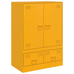 Hoge Kast 67X39X95 Cm Staal