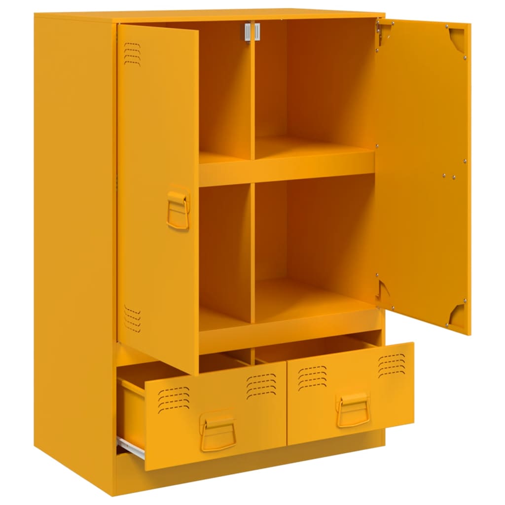 Hoge Kast 67X39X95 Cm Staal
