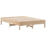 Bedframe Zonder Matras Massief Grenenhout
