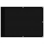 Balkonscherm 75X700 Cm 100% Oxford Polyester Zwart