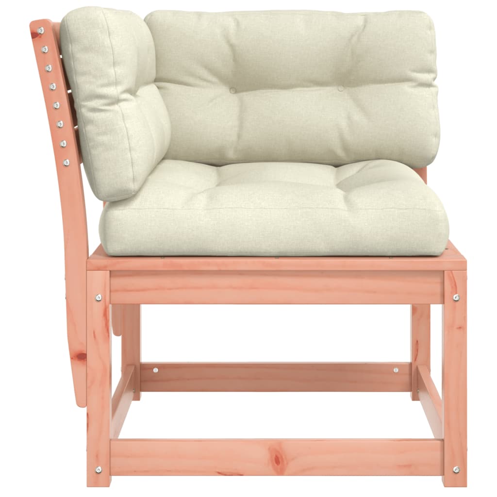 Tuinhoekbank Met Kussens 73X73X78 Cm Massief Douglashout