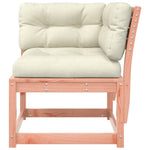 Tuinhoekbank Met Kussens 73X73X78 Cm Massief Douglashout