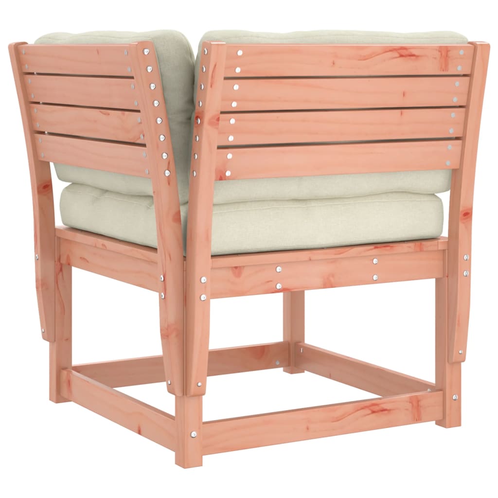 Tuinhoekbank Met Kussens 73X73X78 Cm Massief Douglashout