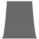 Luifel Uittrekbaar 100X150 Cm Stof En Staal Antracietkleurig