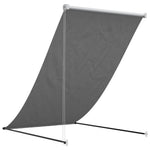 Luifel Uittrekbaar 100X150 Cm Stof En Staal Antracietkleurig
