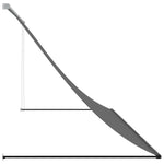Luifel Uittrekbaar 300X150 Cm Stof En Staal Antracietkleurig