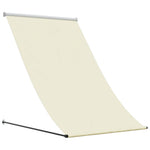 Luifel Uittrekbaar 150X150 Cm Stof En Staal Crèmekleurig