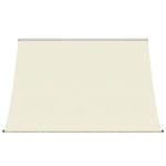 Luifel Uittrekbaar 250X150 Cm Stof En Staal Crèmekleurig