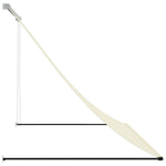 Luifel Uittrekbaar 250X150 Cm Stof En Staal Crèmekleurig