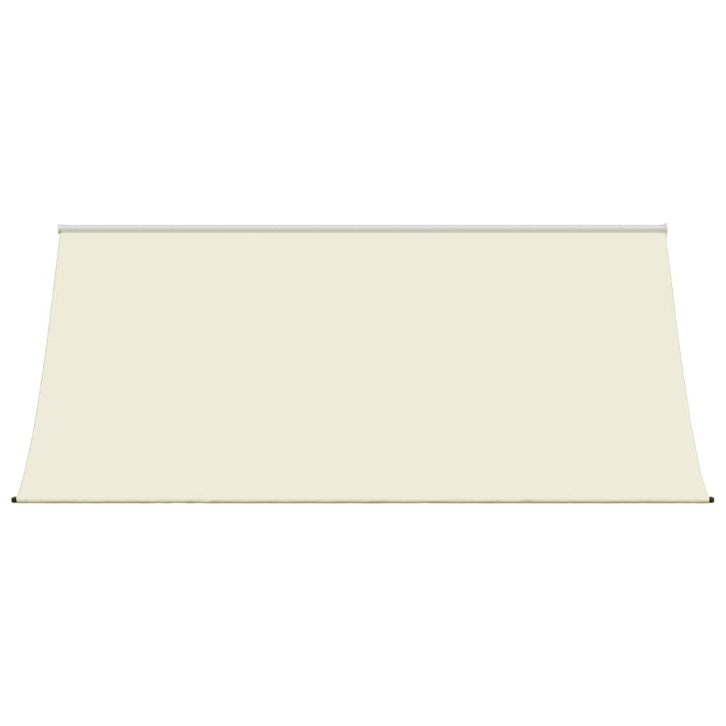 Luifel Uittrekbaar 300X150 Cm Stof En Staal Crèmekleurig