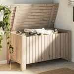 Opbergbox Met Deksel Rana Massief Grenenhout