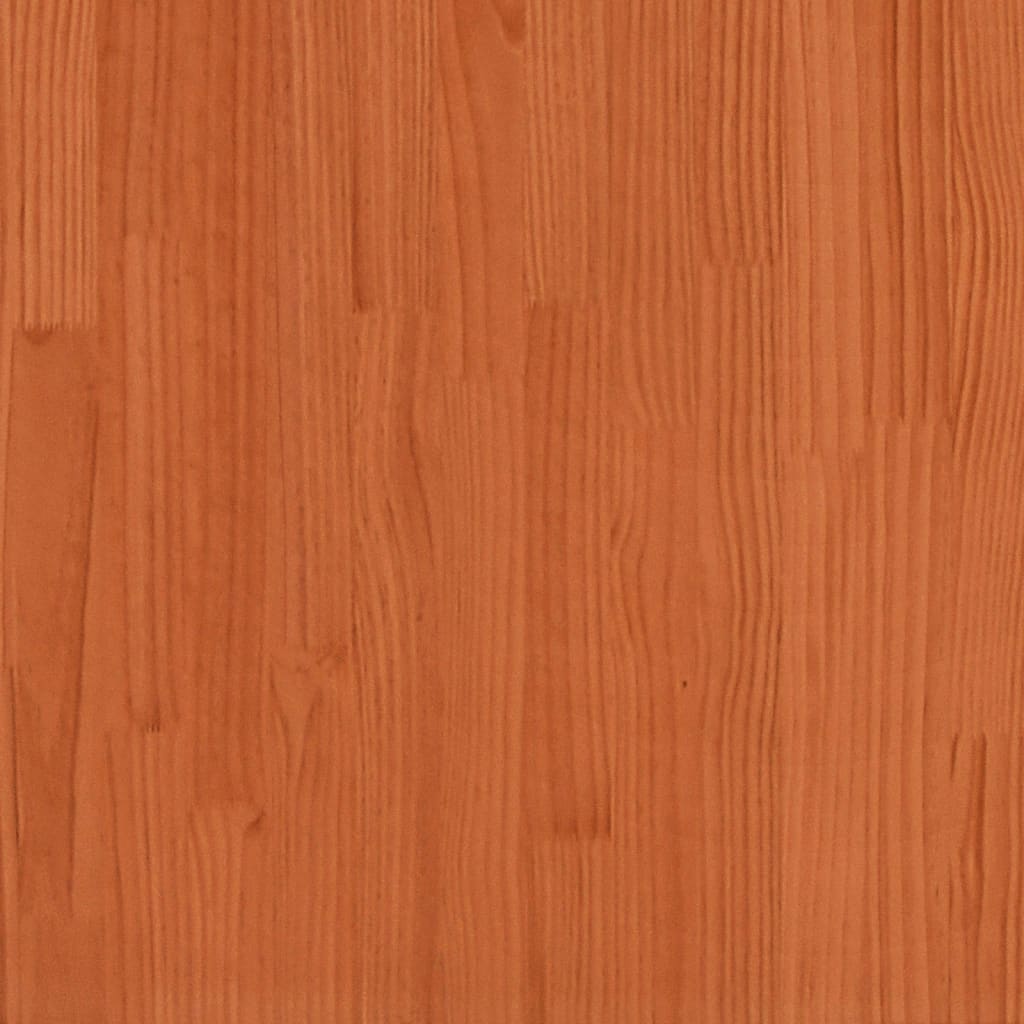 Tuinbank 2-Zits 134X60X62 Cm Massief Grenenhout Wasbruin