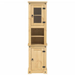 Badkamerkast Corona 50X40X185 Cm Massief Grenenhout