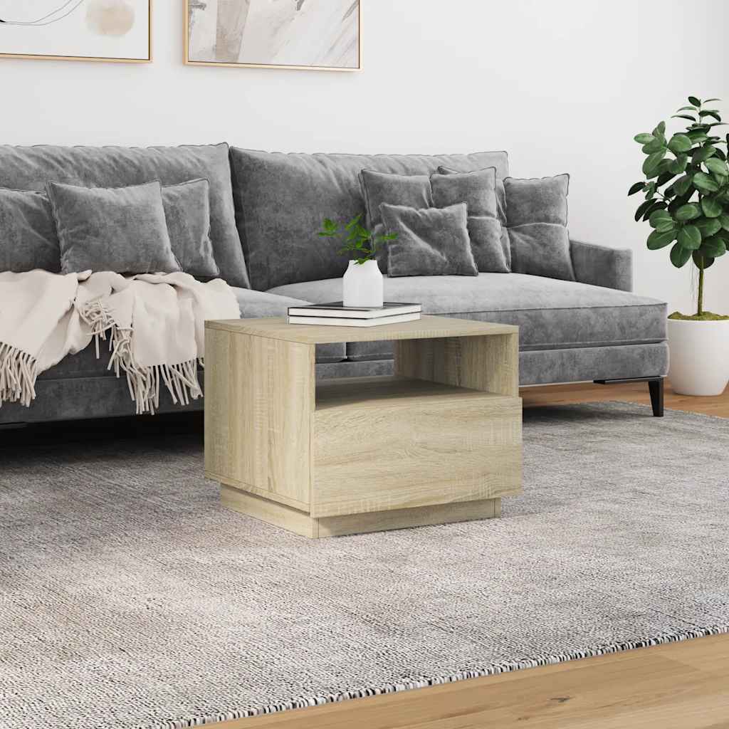Salontafel Met Led-Verlichting Kleurig