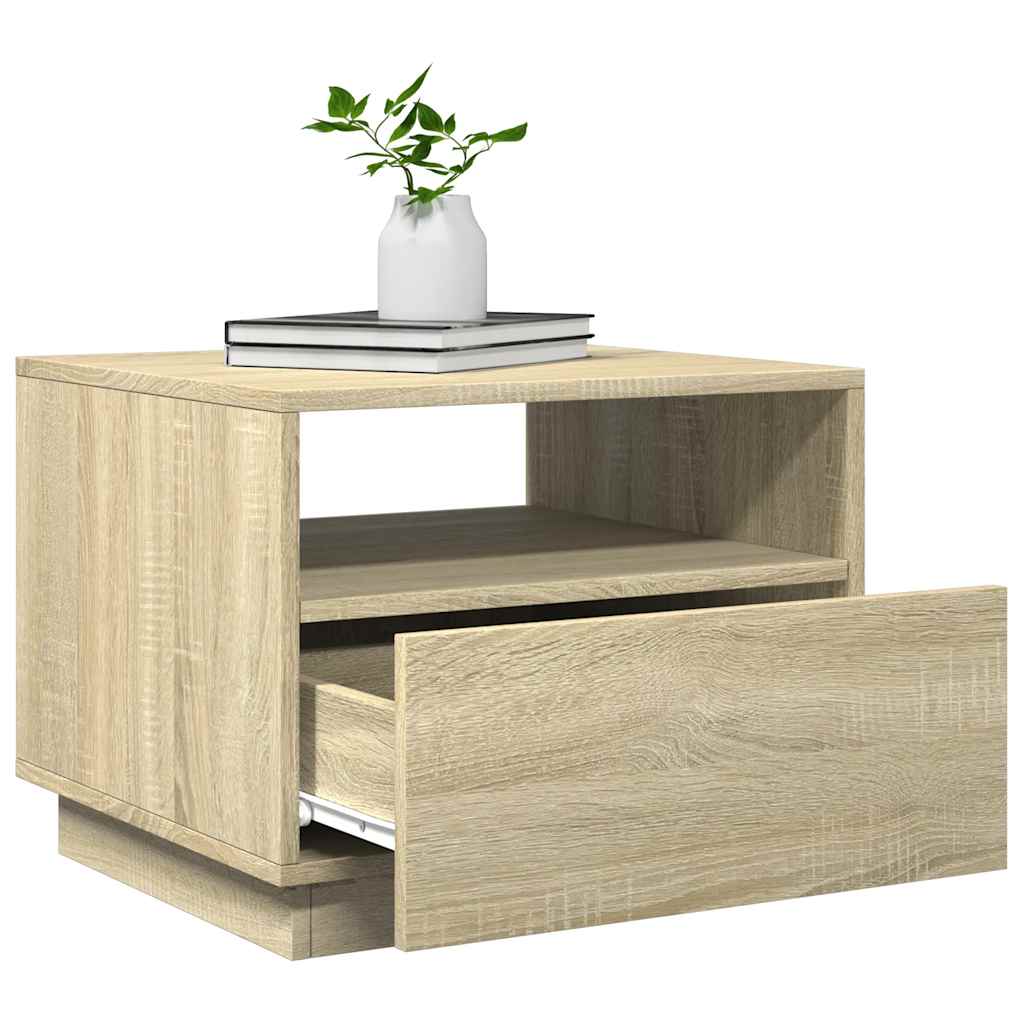 Salontafel Met Led-Verlichting Kleurig