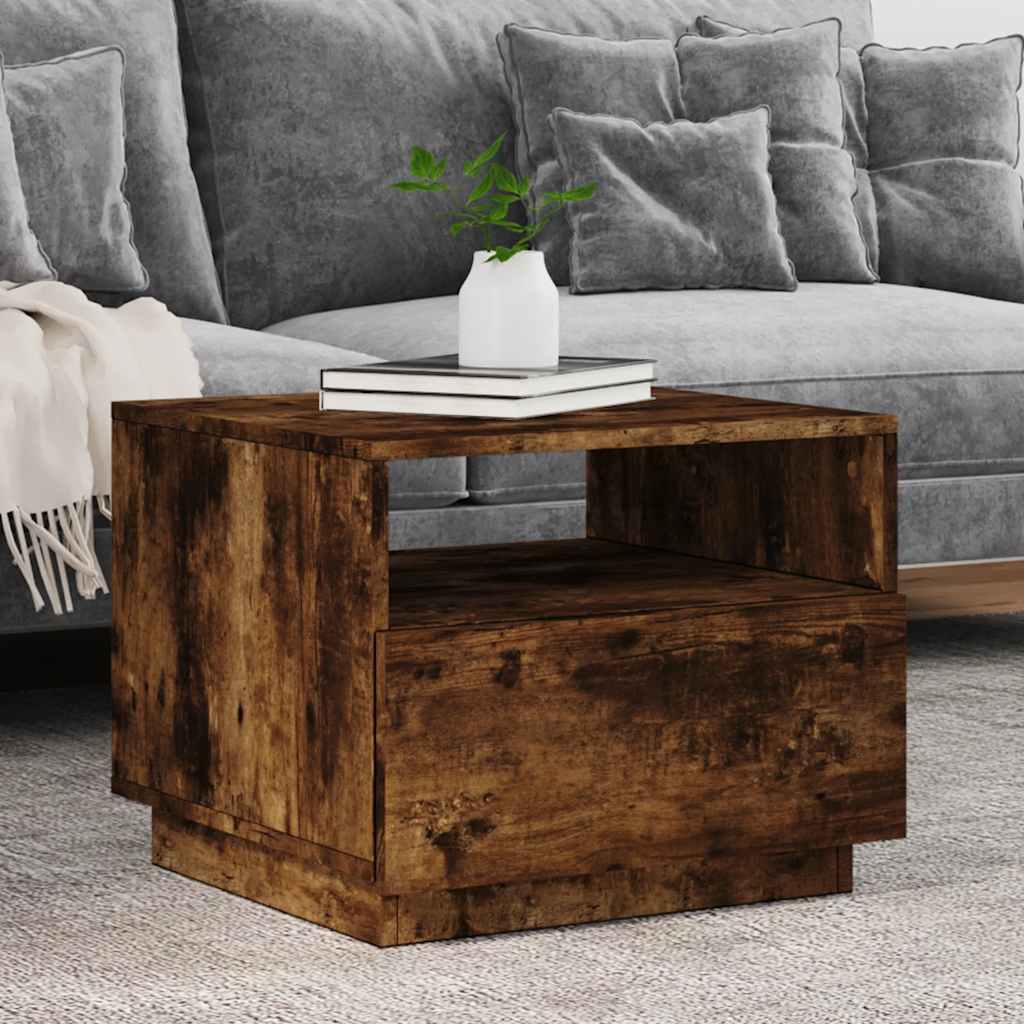 Salontafel Met Led-Verlichting Kleurig