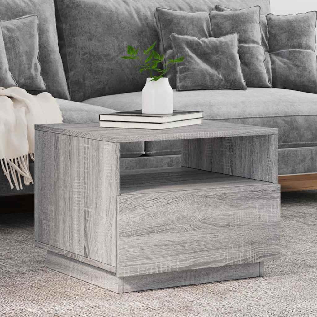 Salontafel Met Led-Verlichting Kleurig