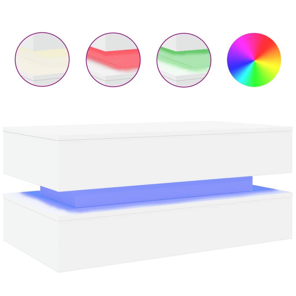 Salontafel Met Led-Verlichting