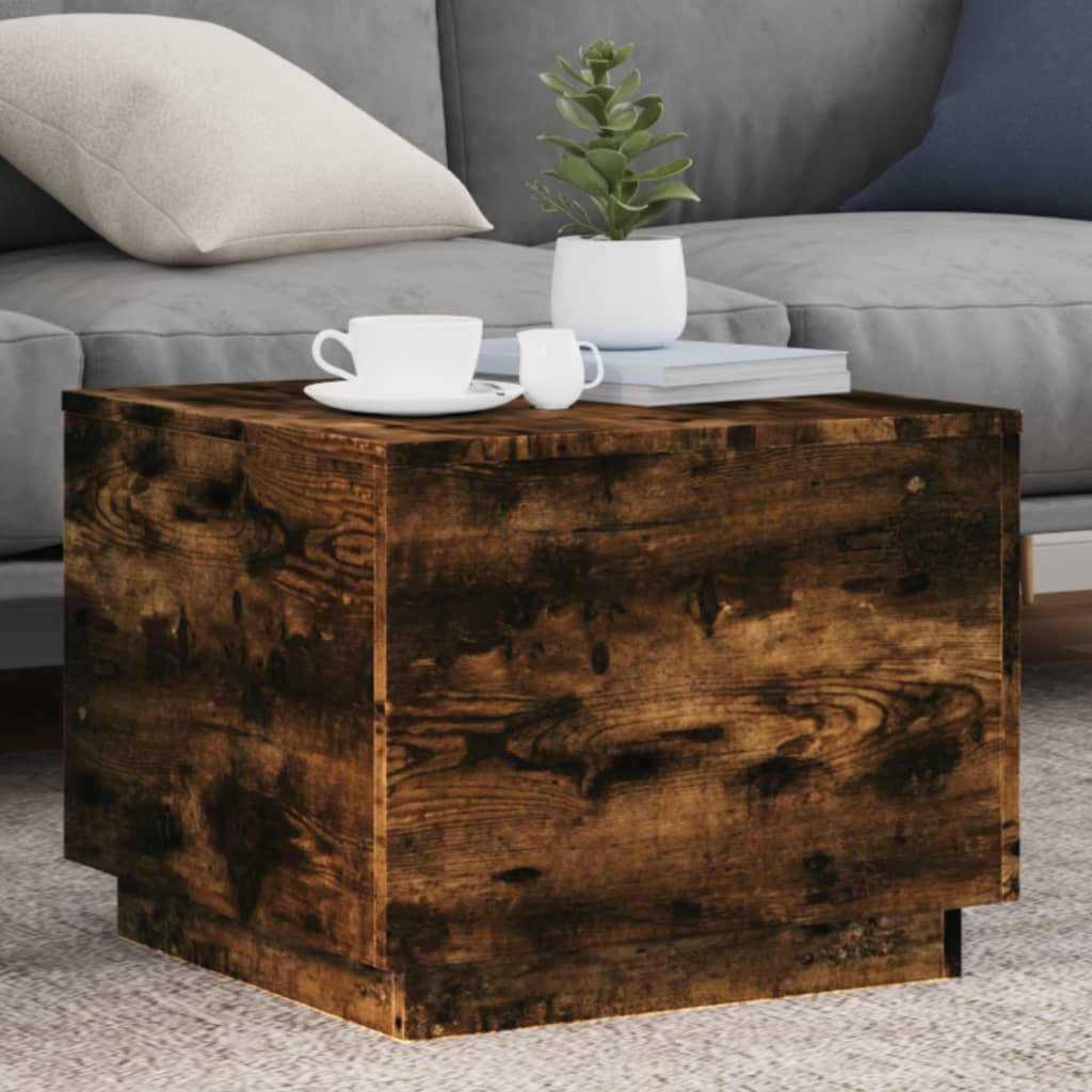 Salontafel Met Led-Verlichting Kleurig