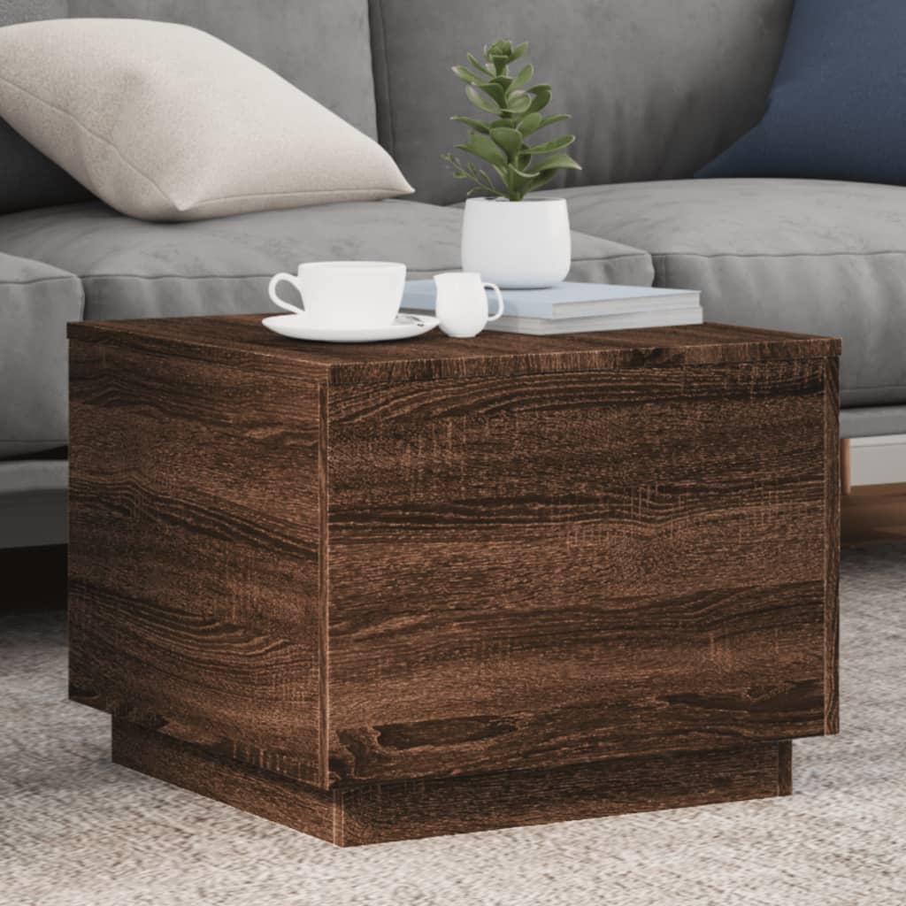 Salontafel Met Led-Verlichting Kleurig