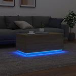 Salontafel Met Led-Verlichting Kleurig