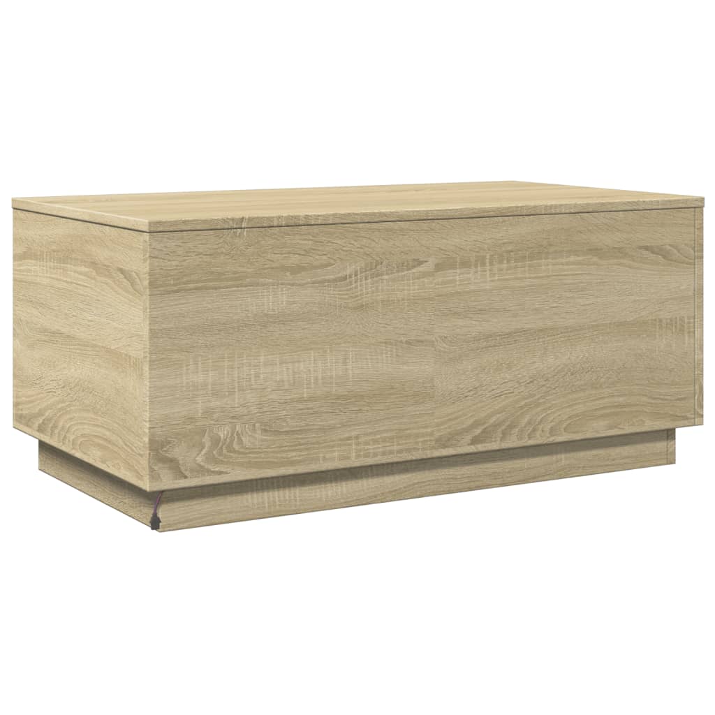 Salontafel Met Led-Verlichting Kleurig