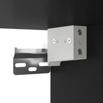 4-Delige Tv-Wandmeubelset Met Led-Verlichting