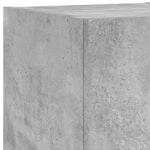 4-Delige Tv-Wandmeubelset Met Led-Verlichting