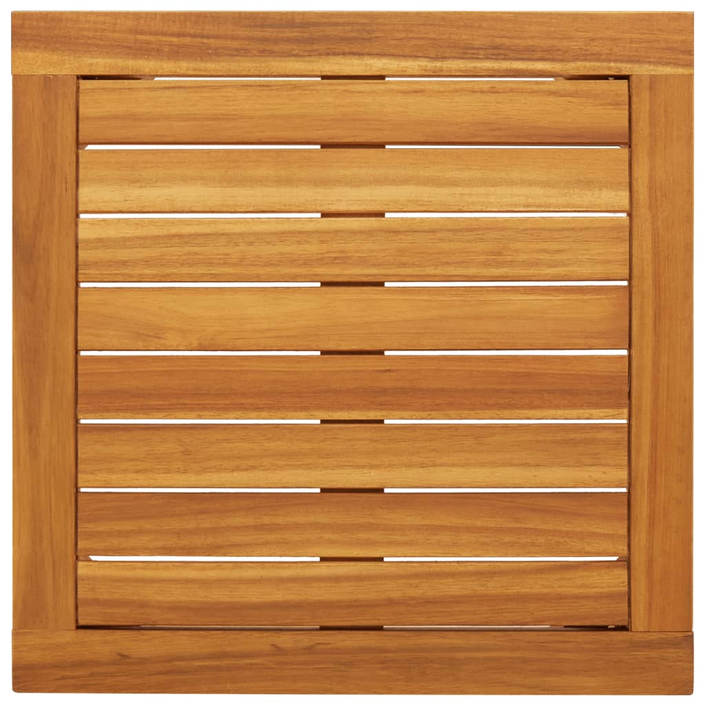 5-Delige Loungeset Poly Rattan En Acaciahout Grijs