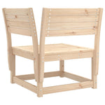 3-Delige Loungeset Massief Grenenhout