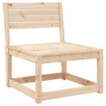6-Delige Loungeset Massief Grenenhout