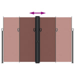 Windscherm Uittrekbaar Bruin