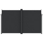 Windscherm Uittrekbaar Zwart