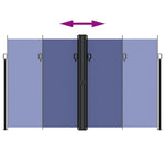 Windscherm Uittrekbaar Blauw