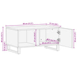 Salontafel 80X51X40 Cm