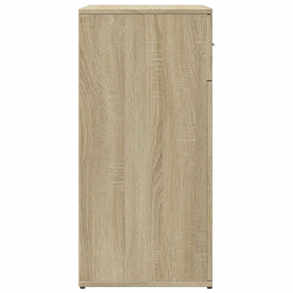 Dressoir 79X38X80 Cm Bewerkt Hout Kleurig