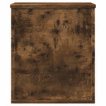 Opbergbox 40X42X46 Cm Bewerkt Hout Gerookt Eikenkleurig